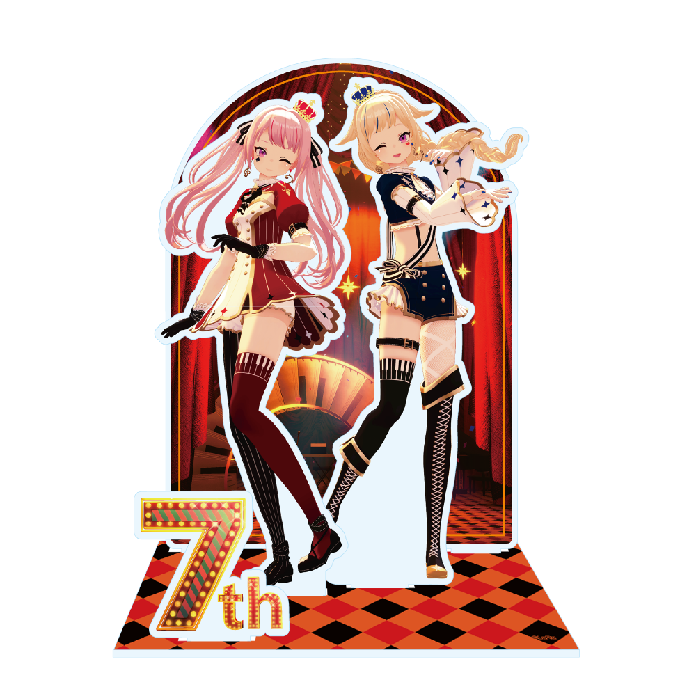 ヒメヒナ 7周年ライブ会場限定 アクリルスタンド HIMEHINA HIMEHINA LIVE 2025Day1『田中音楽堂 RealLive 〜姫雛合唱宴