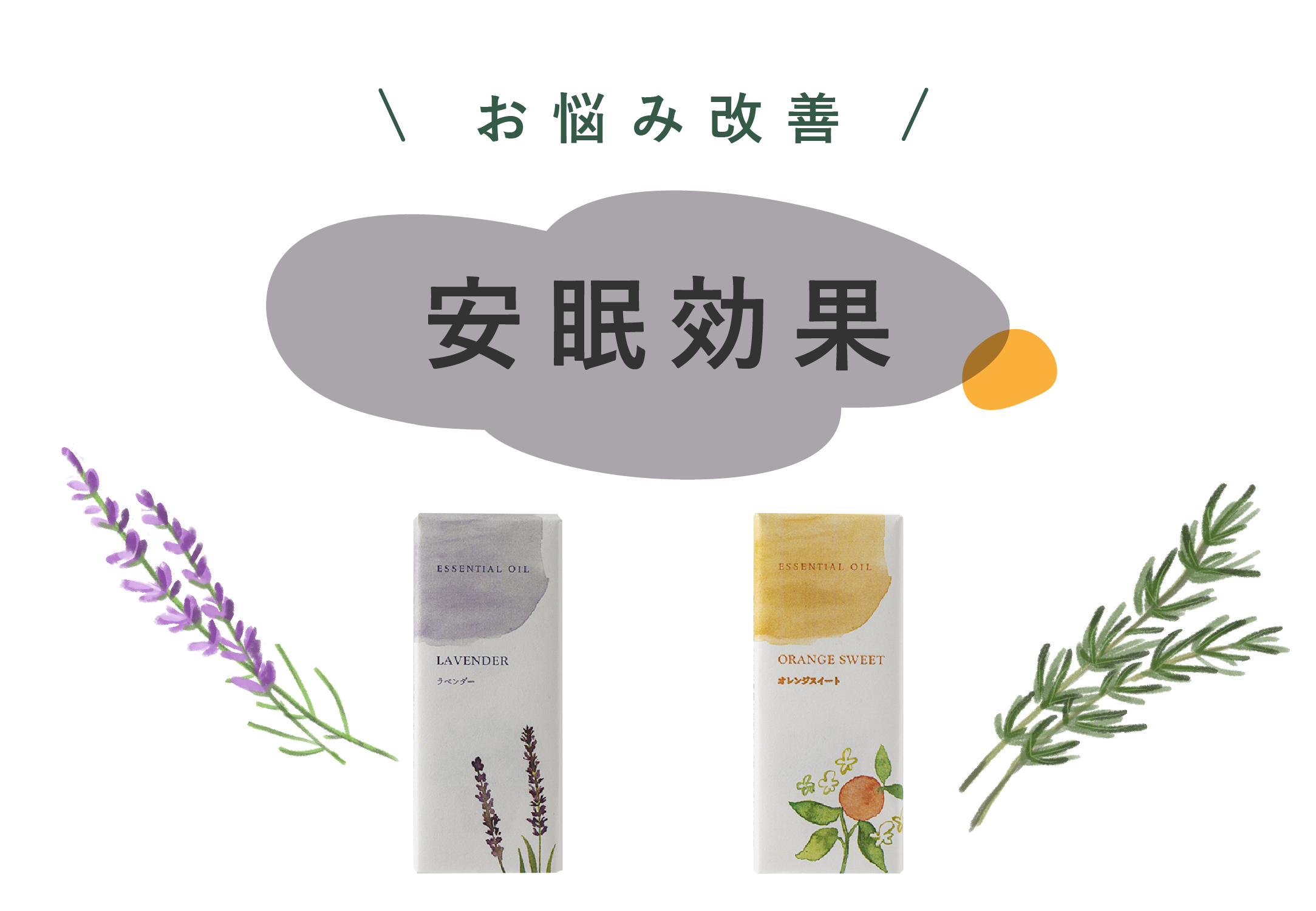 お悩み改善／アロマテラピーで心と身体のケアを｜生活雑貨のma faveur